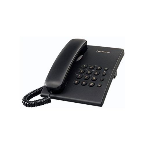 Panasonic KX-TS500EXB - Téléphone filaire - noir