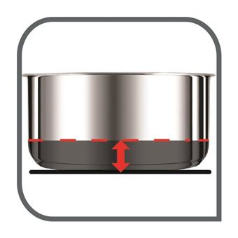TEFAL L9410602 INGENIO PREFERENCE Poele 28 cm inox non revetu/Compatible tous feux dont induction