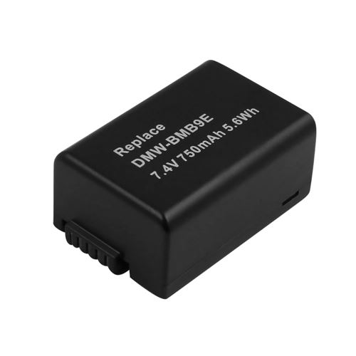 AVIZAR Batterie pour Appareil Photo Panasonic DMW-BMB9E Li-ion 7.4V 750mAh 5.6Wh Noir