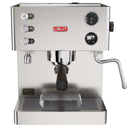 Machine à expresso manuelle automatique Lelit PL92T en acier inoxydable 2,5 L Gris