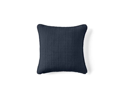 Non Communiqué Bleu Miro - Coussin - En Velours Texturé - 40X40 Cm