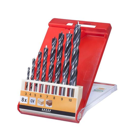 Non Communiqué Kwb 514100 Jeu De Forets Pour Le Bois 8 Pc(S)