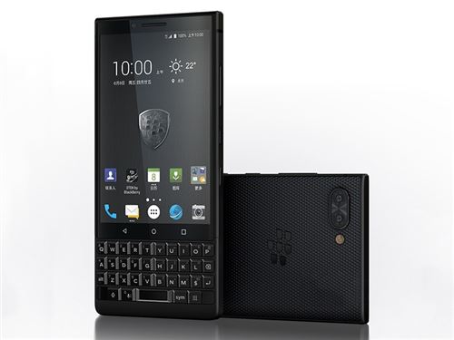 Smartphone BlackBerry KEY2 Single SIM 6 / 128 GO - Nano SIM - 4.5 - 1620x1080 - 12 Mpx + 12 Mpx - Noir