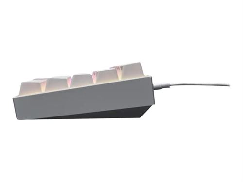 CORSAIR Gaming K65 RGB MINI - Clavier - backlit - USB - Français -  commutateur : CHERRY MX Red - blanc - Clavier - Achat & prix