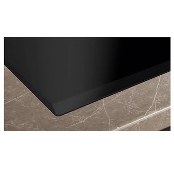 Table de cuisson induction 80cm 4 feux 7400w noir Siemens EX851HEC1F