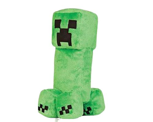 Peluche Minecraft Creeper Poupées Frusde doux peluches Jouet pour Enfant 30cm-Vert
