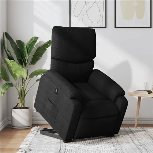 vidaXL - Fauteuil de relaxation électrique - Réglable - Noir - Image 2