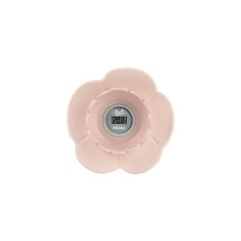 Thermometre de bain lotus, old pink - 1