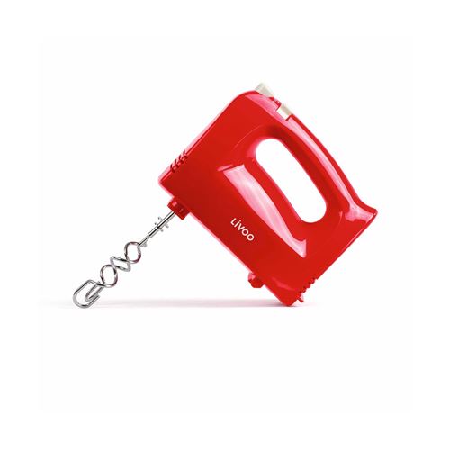Livoo DOP162R - Batteur à main - 200 Watt - rouge