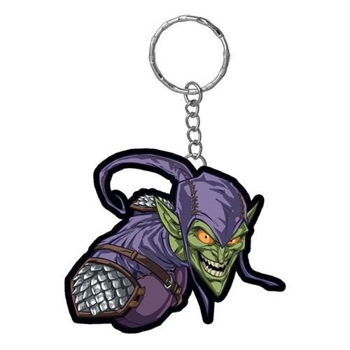 Marvel Spider-Man Porte-clés Caoutchouc Green Goblin Semic Officiel - Image 2