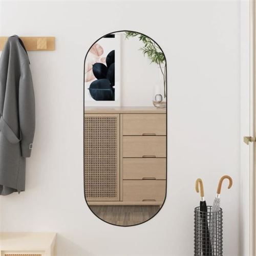 Vidaxl Miroir Mural Ovale 30X70 Cm - Image 3