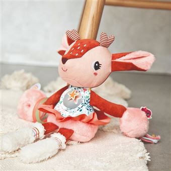 Peluche Lilliputiens Stella Faon multi-activités