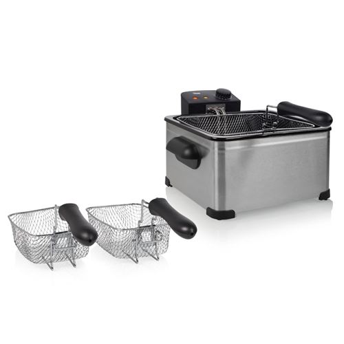 Tristar Friteuse FR-6949 2000 W 5 L Acier inoxydable Argenté