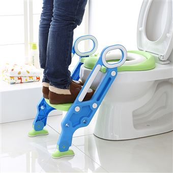 JEOBEST Siège de Toilette Enfant Pliable et Réglable, Reducteur de