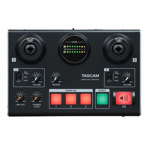 Tascam Noire Us-42B - Ministudio Créateur Version - Image 3