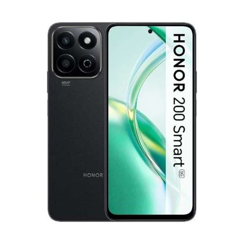 Smartphone Honor 200 noir RAM 4 Go stockage 256 Go