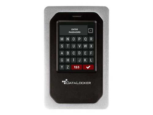 DataLocker DL4 FE - SSD - gecodeerd - 15.3 TB - extern (draagbaar) - USB 3.2 (USB-C aansluiting) - FIPS 140-2 Level 3, 256-bit AES-XTS - TAA Compliant