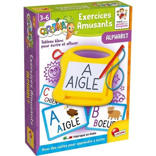 Non Communiqué Alphabet - Mini Ardoise Magique - Carotina - Apprentissage De L'alphabet