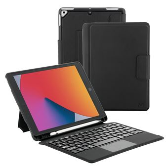 Étui Clavier Bluetooth Pour IPad 10,2" (9e/8e/7e Gen) - Clavier Amovible QWERTZ - Protection TPU - 5