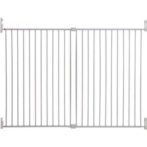 Barriere de sécurité Broadway Gro-Gate Extra-Large et Extra-Grande (pour 76 - 134 cm), blanc
