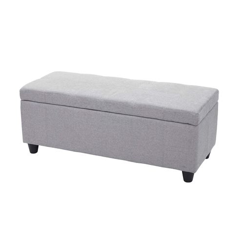 Mendler Gris/Clair Coffre De Rangement Kriens - Image 2