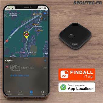 iTag Tracker Bluetooth pour iOS Compatible avec l'app Localiser, Suivi  d'objets intelligent, Convient pour Enfants, Chats, Chiens, Clés et Valises  - Équipements et sécurité pour la maison - Achat & prix