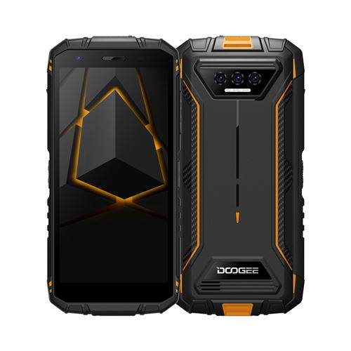 DOOGEE S41 MAX Smartphone-Orange 5.5Écran DUAL SIM 4G 6300mAh Android 13 6Go/256Go (262g)