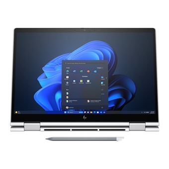 HP EliteBook 8 Flip G1i Notebook AI - Conception inclinable - Intel Core Ultra 7 - 255U / jusqu'à 5.2 GHz - Win 11 Pro - Intel Graphics - 32 Go RAM - 512 Go SSD NVMe - 13.3" IPS écran tactile 1920 x 1200 - Wi-Fi 7, Bluetooth - argent glacé - clavier :