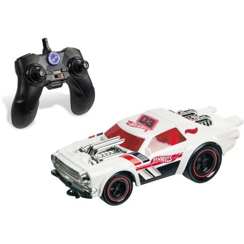 Véhicule radiocommandé - Sons et lumières - Hot Wheels Night Shifter - Voiture de course - 29 cm
