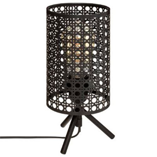 Non Communiqué Noir Atmosphera Créateur D'intérieur - Lampe À Poser Design "Katel" 28Cm