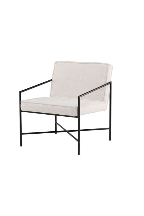 Non Communiqué Blanc Rakel Fauteuil