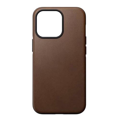 Nomad Coque en cuir Magsafe iPhone 14 Pro Max - Marron - NM01239185