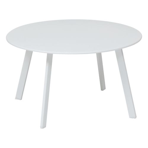 Table basse Saona blanc D70 cm Hespéride - Blanc