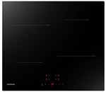 Samsung NZ64T3706A1 - Table de cuisson à induction - 4 plaques de cuisson - Niche - largeur : 56 cm - profondeur : 49 cm - noir