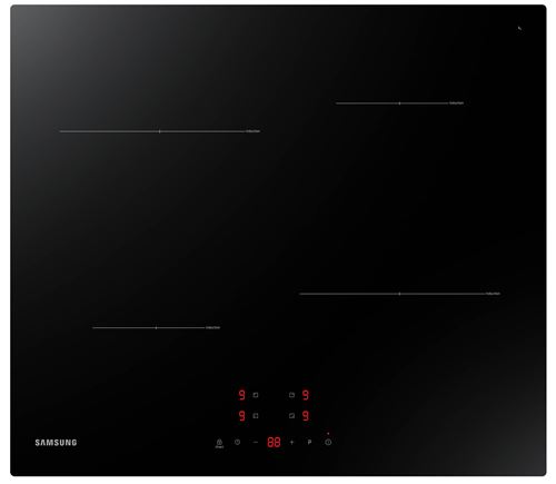 Samsung Table À Induction Avec Control Smart Touch 60 Cm Noir / Verre - Image 3