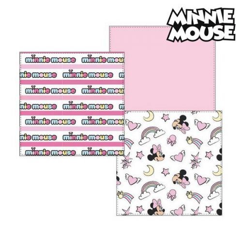 Serviette de bain en mousseline Minnie Mouse 75381 Rose (Pack de 3)
