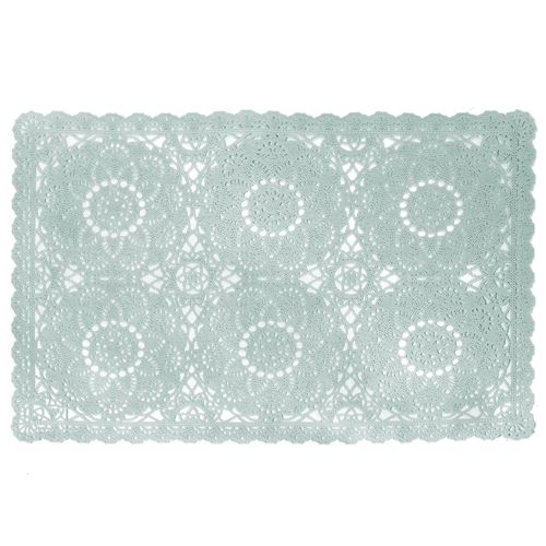 Set de table 30 x 45 cm pvc dentelia Bleu