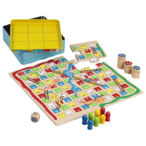 Serpents et Echelles et Tic Tac Toe