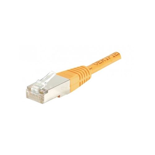 Cordon RJ45 patch FTP CAT 5e Orange - 1,00 m