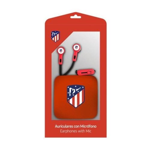 Bouton écouteurs / SEVA IMPORT: AT.MADRID MISC RED