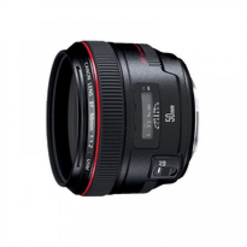 Objectif reflex Canon EF 50mm f/1,2 L USM Noir - Focale fixe