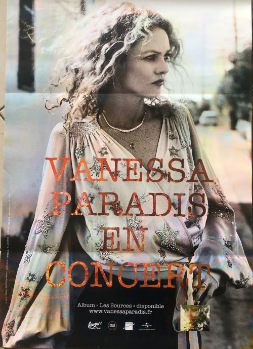 Vanessa PARADIS - Les Sources Concert 2019 - AFFICHE
