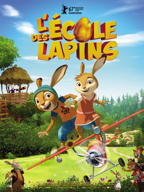 L'école des lapins - AFFICHE CINEMA ORIGINALE