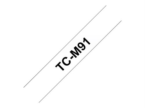 PTOUCH Ruban, laminé noir/transp.mat TC-M91 PT-3000 9 mm
