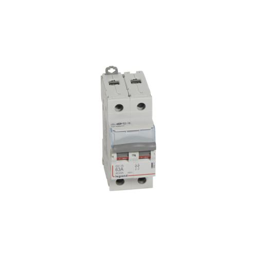 Legrand Interrupteur-Sectionneur Dx³-Is 2P 400V~ - 63A - 2 Modules - Image 1