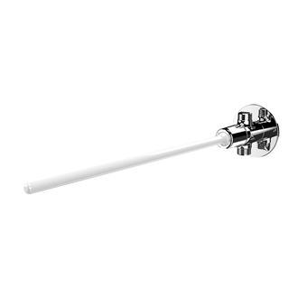 Robinet à Commande Au Genou PRESTO 712 - Longueur 565 Mm, Temporisation 15 Sec, Laiton Nickel-chrome, Pour Lavabo Sans Contact