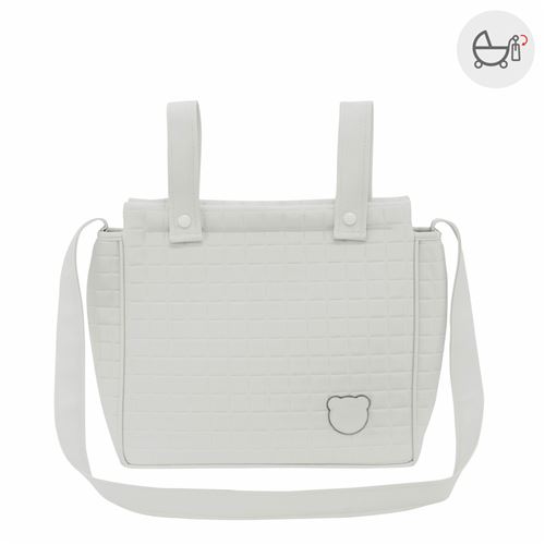 Sac Poussette Gofre Beige 13X40X33 Cm
