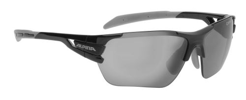 Lunettes de cyclisme en céramique Alpina Tri-Scray Slim Fit à verres multiples noirs