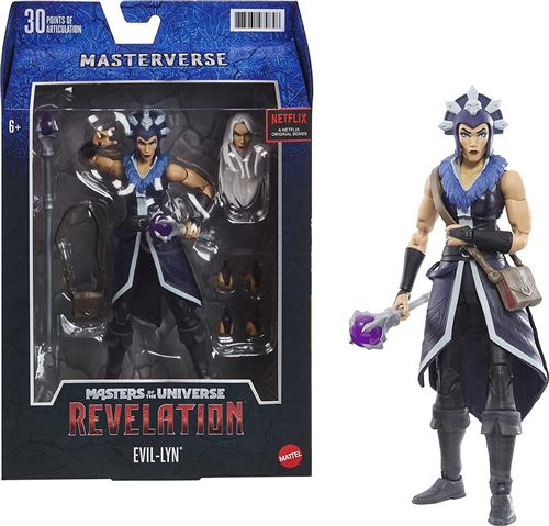 Les Maîtres de l'univers Masterverse - GYV12 - Figurine articulée 18cm - Evil-Lyn / Démonia