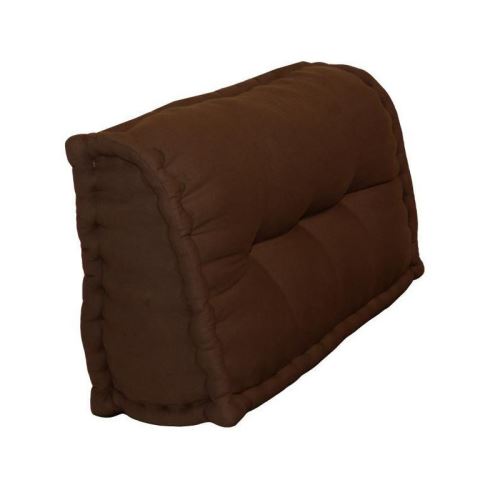 Dossier Cale-Reins 100% coton 60x22/11xH35 cm CHOCOLAT
